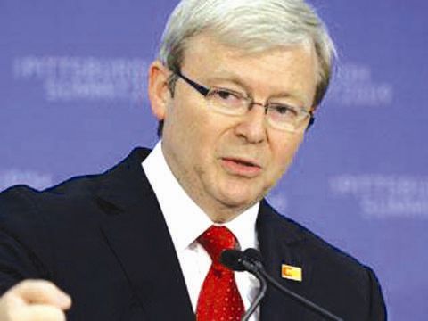 外媒：陆克文想当联合国秘书长？关键一票属于普京