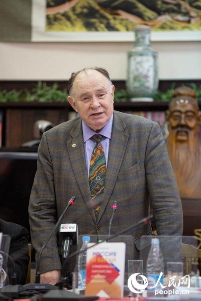 俄罗斯著名汉学家季塔连科院士